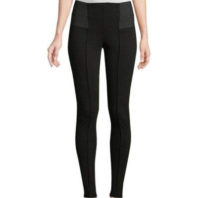 LAFAYETTE 148 NEW YORK Punto Milano Nolita Leggings Pants Black Size Small